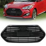 Front Upper Grille Matte Black For 2013-2017 Hyundai Veloster Turbo 865612V500. Fixed Price $63.76.