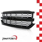 Front Upper Grille Bumper Fit 2016-2018 Chevrolet Silverado 1500 Gloss Black. Fixed Price $107.92.