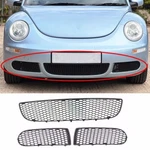 3PCS Front Center + Side Grille Bumper Bezel Cover For 2006-2010 Vw Beetle. Fixed Price $58.49.