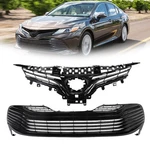 For Toyota Camry Xle 2018 2019 2020 Front Upper + Lower Bumper Grilles Black. Fixed Price $79.17.