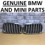Genuine Bmw X5 F15 Bonnet Grilles 51117303107, 51117303108. Chrome. Pair. 28B. Fixed Price $127.25.