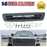 Carbon Fiber Hood Air Intake Grille For 2017-2019 Chevy Silverado 2500HD 3500HD. Fixed Price $75.45.
