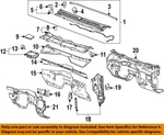 Chevrolet Gm Oem 15-16 Suburban Cowl-end Cap Left 22799549. Fixed Price $40.94.