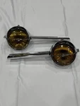 1966 Mustang Gt Original Fog Bar Fomoco Prestolite C6ZB Amber Lights. Fixed Price $749.99.