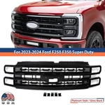 Gloss Black Front Bumper Grille 2023-2024 Ford F-250 F-350 Super Duty. Fixed Price $299.99.