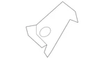 Genuine Mitsubishi Cowl Grille Cover 7405A368. Fixed Price $18.99.