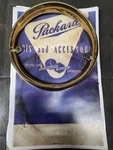 1955 Packard Grille Emblem - Nos 466343. Fixed Price $300.00.