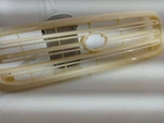 1998-2007 Toyota Land Cruiser Upper Front Grille Used Tested Unpainted Sl. Fixed Price $152.79.