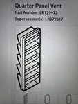2013-2023 Range Rover Sport Qtr Panel Vent Defender LR072617 Oem LR129973 Land. Fixed Price $29.00.