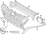 Genuine Nissan Grille Surround 62074-9HF0B. Fixed Price $141.76.