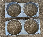 1969 Chrysler Newport Head Light Bezel Pair 2949688 2949689. Fixed Price $80.00.