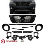 Fit 2013-2016 Nissan Pathfinder Grille/fog Lights/trims/brackets Gloss Black Set. Fixed Price $229.99.