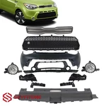 Fits Kia Soul 2014-2016 Front Upper Lower Grille/ Bumper Cover/fog Light 11PCS. Fixed Price $339.99.