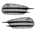 Bumper Fog Light Grille Cover For 2015-2018 Mercedes Benz W205 C200 C260. Fixed Price $39.99.