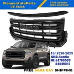 For 20-23 Gmc Acadia Front Bumper Upper Grille W/grill Trim Molding Gloss Black. Fixed Price $172.89.
