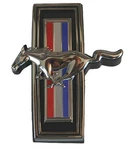 New! 1970 Ford Mustang Grill Emblem Ornament Front Tri Bar Running Horse. Fixed Price $38.95.