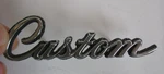 New? Mopar Dodge Chrysler" Custom" Emblem 11249A. Fixed Price $14.98.