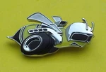 1970 Dodge Super Bee Grill Mopar Nos Hood Front Emblem. Fixed Price $79.95.
