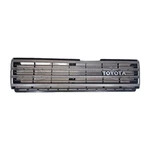 1987-1991 Toyota Camry Oem Front Chrome/black Grille Upper 5311-32070 Abs. Fixed Price $99.95.
