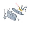 New Audi A6 C7 Radiator Grille Cover 4G0853037D Genuine. Fixed Price $20.38.