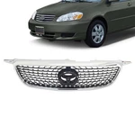Chrome Diamond Style For 2003-2008 07 Toyota Corolla Front Bumper Upper Grille. Fixed Price $99.99.