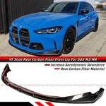For 2021-2026 Bmw G80 M3 G82 G83 M4 Vt Style Real Carbon Fiber Front Bumper Lip. Fixed Price $369.99.