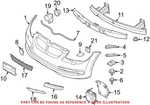 Grille Genuine For Bmw 51117227923. Fixed Price $63.79.