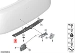 Genuine Mini Jcw U25 Countryman ALL4 Se Grip Trunk Lid 51135A0DEB6. Fixed Price $109.35.