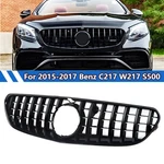 Gt Grille For Mercedes W217 Class 2015-2017 S400L S500 S550 Gloss Black. Fixed Price $178.40.