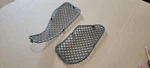 1971-73 Ford Mustang Cowl Panel Vent Grilles Screens Set Pair Mach Fomoco. Fixed Price $40.00.