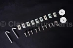 Front Headlight Grill Mounting Hardware Set For Bmw E10 Early Model 1502 - 2002. Fixed Price $139.99.