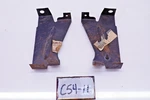 Nos 1959 Ford Galaxie Fairlane Pair Grille Support Bracket B9A-8180-A C54-11. Fixed Price $84.95.