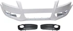 A5 Quattro 08-12 Front Bumper Cover 3-PC Kit With Fog Light Trims. Fixed Price $378.95.