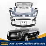 Front Bumper Cover Assembly Grill Kit For 2015-2020 Cadillac Escalade W/foglight. Fixed Price $769.99.