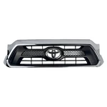 Oem 2012 2013 2014 2015 Toyota Tacoma Chrome Front Upper Grille Assy 53100-04491. Fixed Price $224.99.