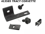 1970-1972 Corvette Replaces Gm 3974009 Grille Bracket Left Inside With Hardware. Fixed Price $24.00.