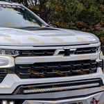 For 2022-2024 Chevrolet Refreshed Silverado 1500 Bowtie Front Grill Black Emblem. Fixed Price $41.30.