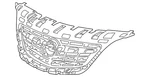 Genuine Gm Anthracite Front Grille 39061054. Fixed Price $397.51.