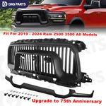 To 75TH Anniversary Front Bumper Grille W/lower Trim For 2019-2024 Ram 2500 3500. Fixed Price $549.98.