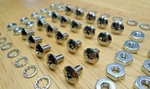Grille Chrome Screw Kit! For Camaro Nova Chevelle Impala Etc (in Place Of Rivet). Fixed Price $49.00.