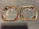 1975 - 1978 Mercury Bobcat Headlight Bezels D5YB13064AC D5YB13052RH Left / Right. Fixed Price $80.96.