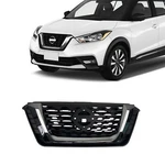 For 2018 2019 2020 Nissan Kicks Front Upper Bumper Grille Assembly. Fixed Price $47.60.