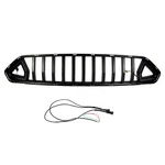 Car Front 18-21 Ford Mustang W/ Led&wiring,matte Black Grille. Fixed Price $57.99.