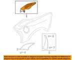 Gm Oem 15-19 Corvette Quarter Panel Exterior Trim-scoop 23457629. Fixed Price $75.31.
