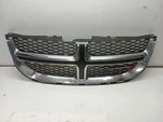 (chrome/black) Upper Grille From 2017 Dodge Caravan 12886881. Fixed Price $272.79.