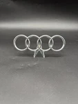 Oem Audi Front Grille Emblem Badge Rings Chrome 8D0853605 B5 A4 S4 C5 A6 RS6. Fixed Price $29.74.