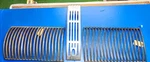 1942 Ford Passenger Car 3 Pc Grille-nos SIDES#21A-8150 + Nos(?) CENTER#21A-8241. Fixed Price $205.00.