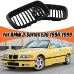 For Bmw 3-SERIES E36 1996-1999 318TI 323I 328IS Front Kidney Grille Matte Black. Fixed Price $32.49.