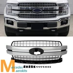 Ford F150 F-150 2018-2020 New Lariat Style Iconic Silver Front Bumper Grille. Fixed Price $184.59.