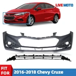 Front Bumper Cover Fascia Lower Grille Kit For 2016 2017 2018 Chevrolet Cruze. Fixed Price $93.99.